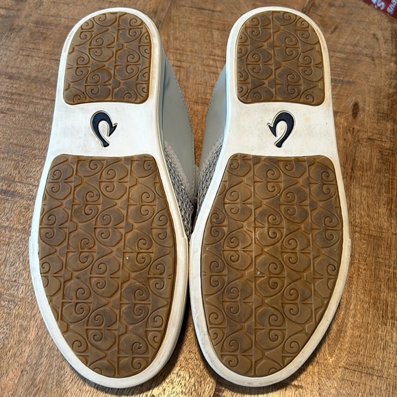 Olukai Powder Blue Slip Ons - Picture 6 of 6